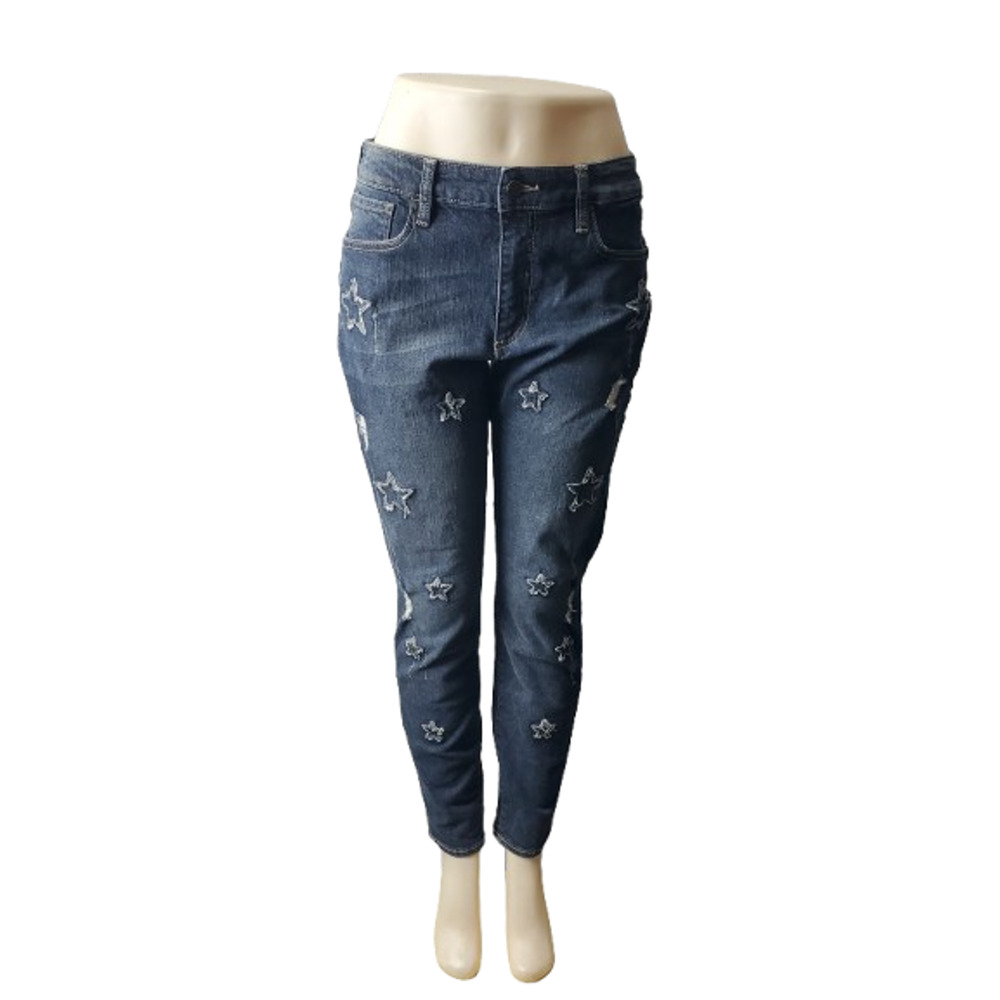 Buffalo David Bitton women's star blue jeans size 32